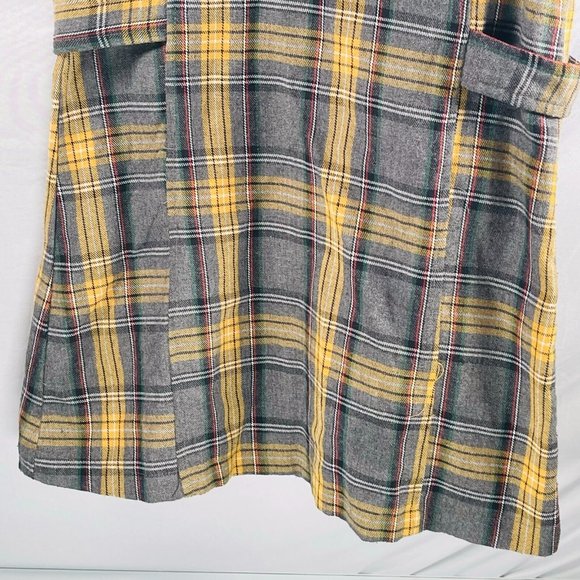 Vintage WB Looney Tunes Tweety Girls Plaid School Books Dress Size 6X - Picture 6 of 9